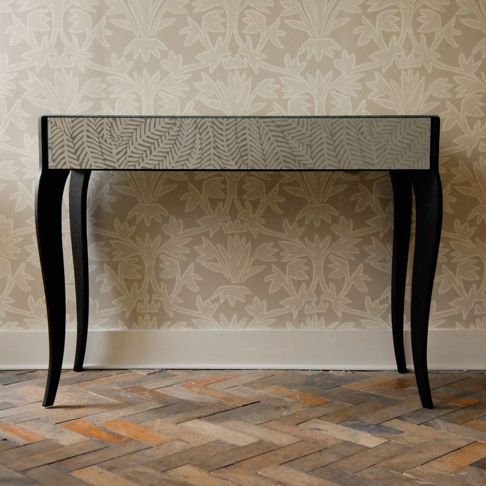 Fabric shop console table